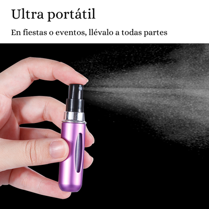 Mini botella de perfume recargable